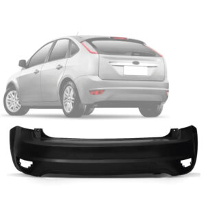 PARACHOQUE TRASEIRO FOCUS HATCH 09/13 PRETO LISO IMPORTADO