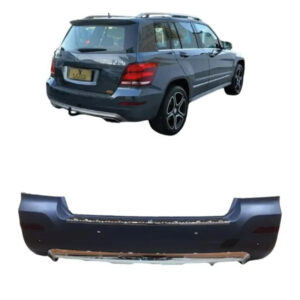 PARACHOQUE TRASEIRO GLK 220 13/16 COMPLETO PRETO LISO IMPORTADO