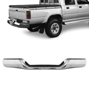 PARACHOQUE TRASEIRO HILUX 01/05 COM PISANTE CROMADO