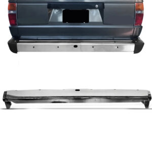 PARACHOQUE TRASEIRO HILUX SW4 DIESEL 92/95 CROMADO IMPORTADO