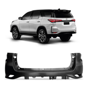PARACHOQUE TRASEIRO HILUX SW4 DIAMOND 21/25 PRETO LISO IMPORTADO