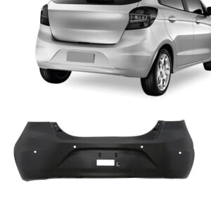 PARACHOQUE TRASEIRO KA HATCH 14/18 COM FURO SENSOR PRETO LISO