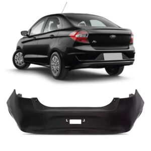 PARACHOQUE TRASEIRO KA SEDAN 14/18 PRETO LISO IMPORTADO