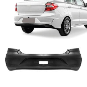 PARACHOQUE TRASEIRO KA SEDAN 19/21 COM MOLDURA PRETO LISO