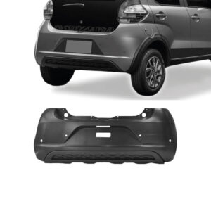 PARACHOQUE TRASEIRO MOBI WAY 16/21 MOBI TREKKING/ LIKE 21/25 COM MOLDURA INFERIOR COM FURO SENSOR PRETO LISO PARCIAL