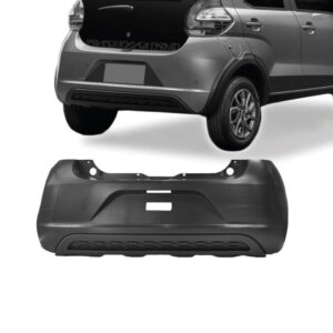 PARACHOQUE TRASEIRO MOBI WAY 16/21 MOBI TREKKING LIKE 21/25 COM MOLDURA INFERIOR SEM FURO SENSOR PRETO LISO PARCIAL