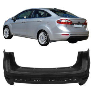 PARACHOQUE TRASEIRO NEW FIESTA SEDAN 13/19 PRETO LISO IMPORTADO
