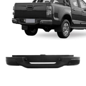 PARACHOQUE TRASEIRO S10 12/21 PRETO COM PISANTE CINZA