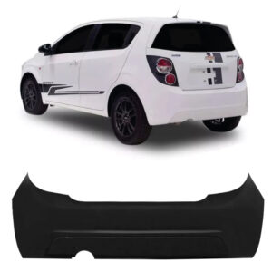 PARACHOQUE TRASEIRO SONIC HATCH 12/14 PRETO LISO IMPORTADO