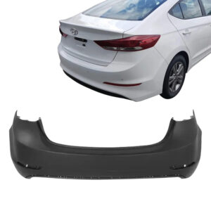 PARACHOQUE TRASEIRO SUPERIOR ELANTRA 17/18 PRETO LISO IMPORTADO