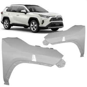 PARALAMA RAV4 19/23 SEM FURO PISCA COM FURO MOLDURA IMPORTADO