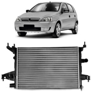 RADIADOR MANUAL CORSA 03/12 MONTANA 03/07 SEM AR IMPORTADO