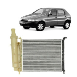 RADIADOR MANUAL PALIO/ SIENA/ STRADA 96/99 1.0 COM RESERVATORIO COM AR IMPORTADO