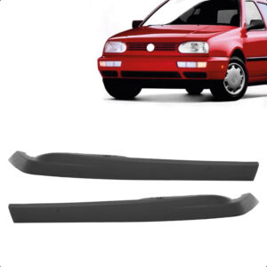 SPOILER PARACHOQUE DIANTEIRO GOLF 95/98 ALEMAO FINO PRETO TEXTURIZADO