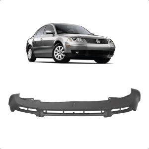 SPOILER PARACHOQUE DIANTEIRO INFERIOR PASSAT 01/05 PRETO IMPORTADO