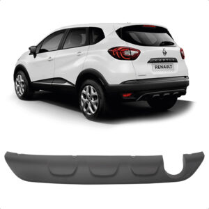 SPOILER PARACHOQUE TRASEIRO CAPTUR 17/24 PRETO TEXTURIZADO IMPORTADO