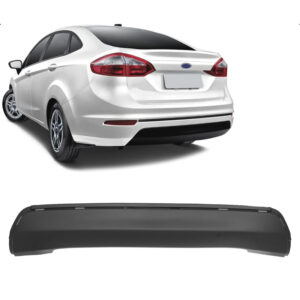 SPOILER PARACHOQUE TRASEIRO NEW FIESTA SEDAN 13/17 PRETO TEXTURIZADO IMPORTADO
