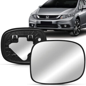 SUBCONJUNTO RETROVISOR EXTERNO CIVIC 12/17 SEM PISCA