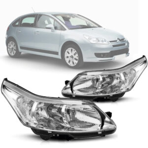 FAROL C4 PALLAS/ HATCH 08/14 ELETRICO COM MOTOR IMPORTADO