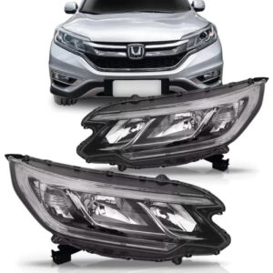 FAROL CRV 15/17 MANUAL PRETO COM LED IMPORTADO