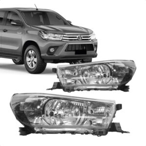 FAROL HILUX 16/20 PICK-UP MANUAL SEM LED IMPORTADO