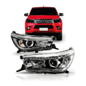 FAROL HILUX PICK-UP 16/20 MANUAL/ELETRICO COM LED IMPORTADO