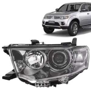 FAROL PAJERO DAKAR 14/17 MANUAL/ELETRICO CROMOMIX IMPORTADO