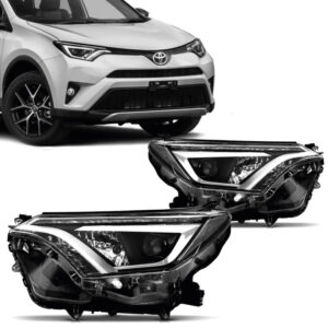 FAROL RAV4 16/18 ELETRICO COM MOTOR COM LED SEM REATOR IMPORTADO