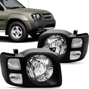 FAROL XTERRA 03/08 MOLDURA PRETA IMPORTADO