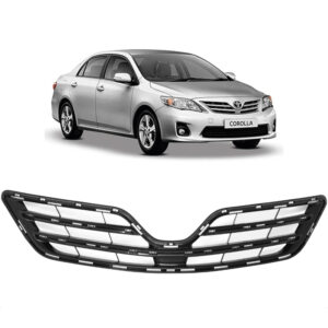 GRADE RADIADOR COROLLA ALTIS 12/13 PRETA COM FRISO CROMADO IMPORTADA