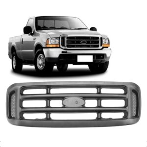GRADE RADIADOR F250 99/05 CINZA IMPORTADA