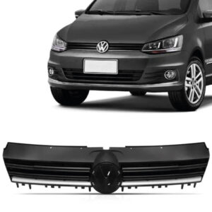 GRADE RADIADOR FOX 15/22 PRETO COM FRISO PRATA IMPORTADA