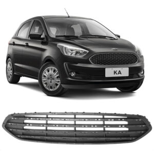 GRADE RADIADOR KA 19/22 COM FURO SEM FRISO PRETA ORIGINAL