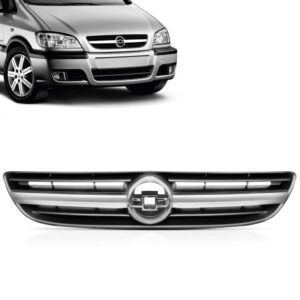 GRADE RADIADOR ZAFIRA 05/12 CINZA COM FRISO CROMADO IMPORTADA
