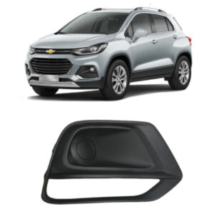 MOLDURA FAROL MILHA TRACKER 17/19 COM FURO DRL IMPORTADO