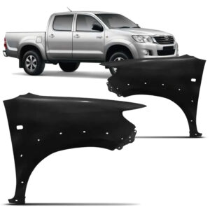 PARALAMA HILUX 12/15 COM FURO MOLDURA COM FURO PISCA IMPORTADO