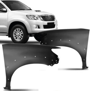 PARALAMA HILUX 12/15 COM FURO MOLDURA SEM FURO PISCA IMPORTADO