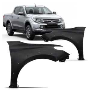 PARALAMA L200 TRITON SPORT 17/25 SEM FURO PISCA COM FURO MOLDURA IMPORTADO