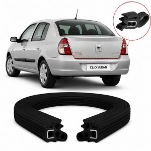 BORRACHA PORTA MALA CLIO SEDAN 04/12 COM ABA