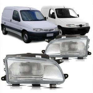 FAROL BERLINGO 98/09 PARTNER 04/10 MASCARA CROMADA IMPORTADO
