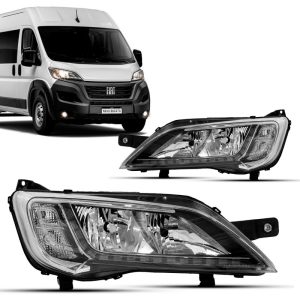 FAROL DUCATO 23/26 JUMPER/ BOXER 18/25 COM LED IMPORTADO