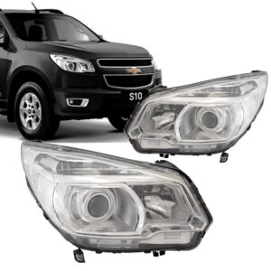 FAROL S10/ TRAILBLAZER 12/16 ELETRICO COM PROJETOR IMPORTADO