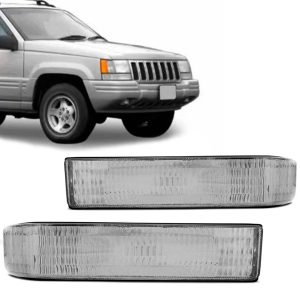 LANTERNA DIANTEIRA INFERIOR GRAND CHEROKEE 93/98 CRISTAL IMPORTADA