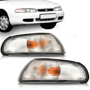 LANTERNA DIANTEIRA MAZDA 626 93/97 CRISTAL IMPORTADA