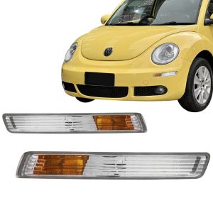 LANTERNA DIANTEIRA PARACHOQUE NEW BEETLE 06/11 CRISTAL IMPORTADA