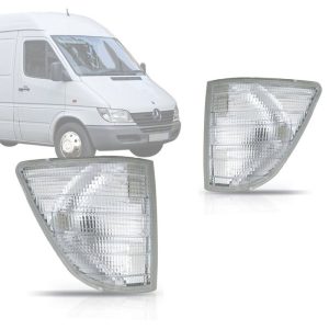 LANTERNA DIANTEIRA SPRINTER 95/02 CRISTAL IMPORTADA
