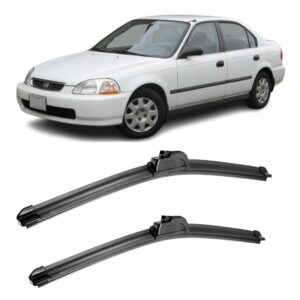 PAR PALHETA DIANTEIRA CIVIC 91/00 SILICONE IMPORTADA