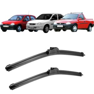 PAR PALHETA DIANTEIRA CORSA HATCH 94/01 CORSA SEDAN 00/08 PICK-UP CORSA 96/02 SILICONE IMPORTADA