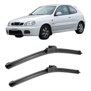PAR PALHETA DIANTEIRA LANOS HATCH 97/99 SILICONE IMPORTADA
