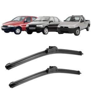 PAR PALHETA DIANTEIRA PALIO/ SIENA/ STRADA 96/99 SILICONE IMPORTADA